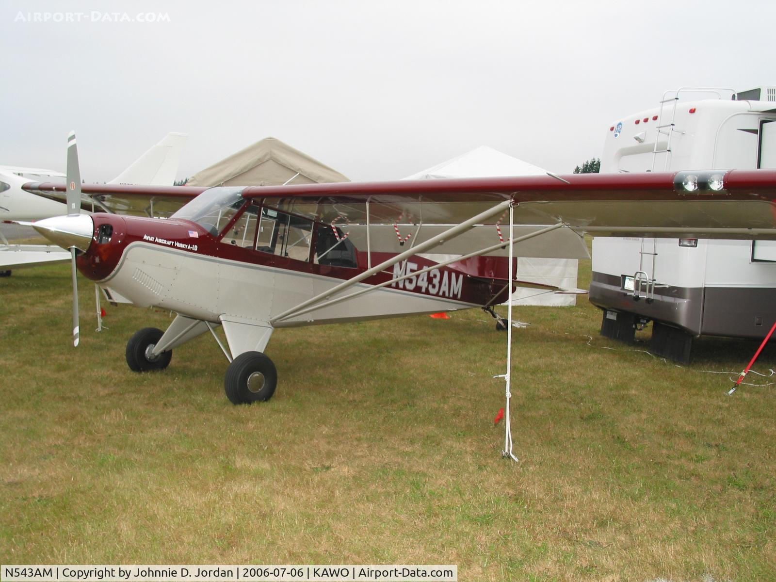 N543AM, 2006 Aviat A-1B Husky C/N 2345, Taken at EAA Fly-In Arlington, Wa. 2006