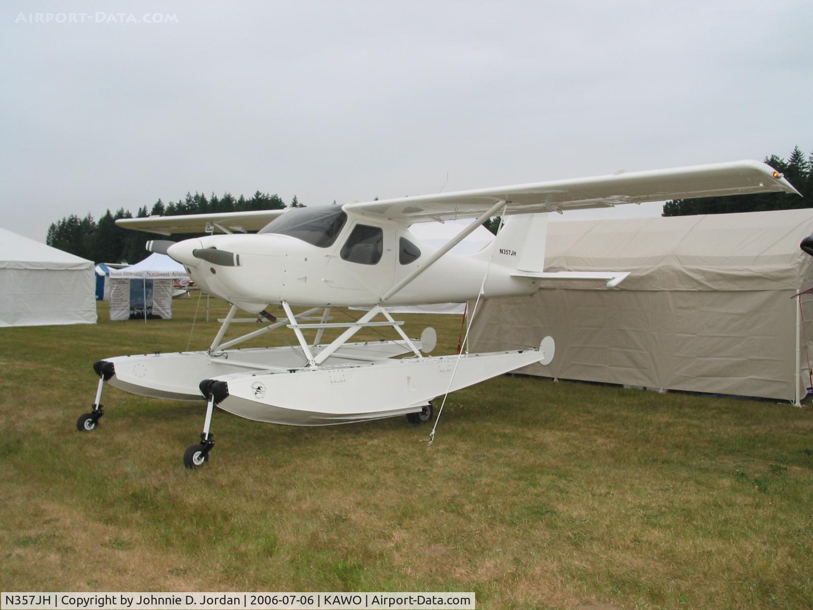 N357JH, 2006 Glasair GS-2 Sportsman 2+2 C/N 7059, Taken at EAA Fly-In Arlington, Wa. 2006