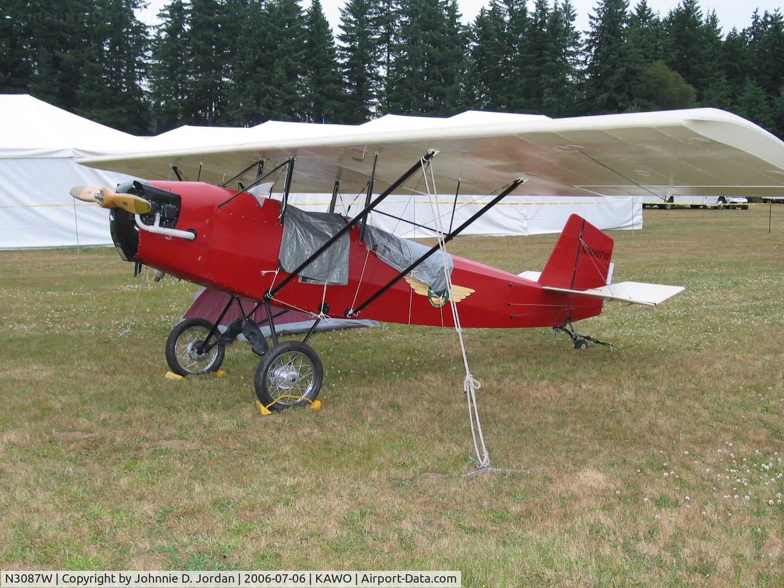 N3087W, 2005 Pietenpol GN-1 Air Camper C/N 001, Taken at EAA Fly-In Arlington, Wa. 2006