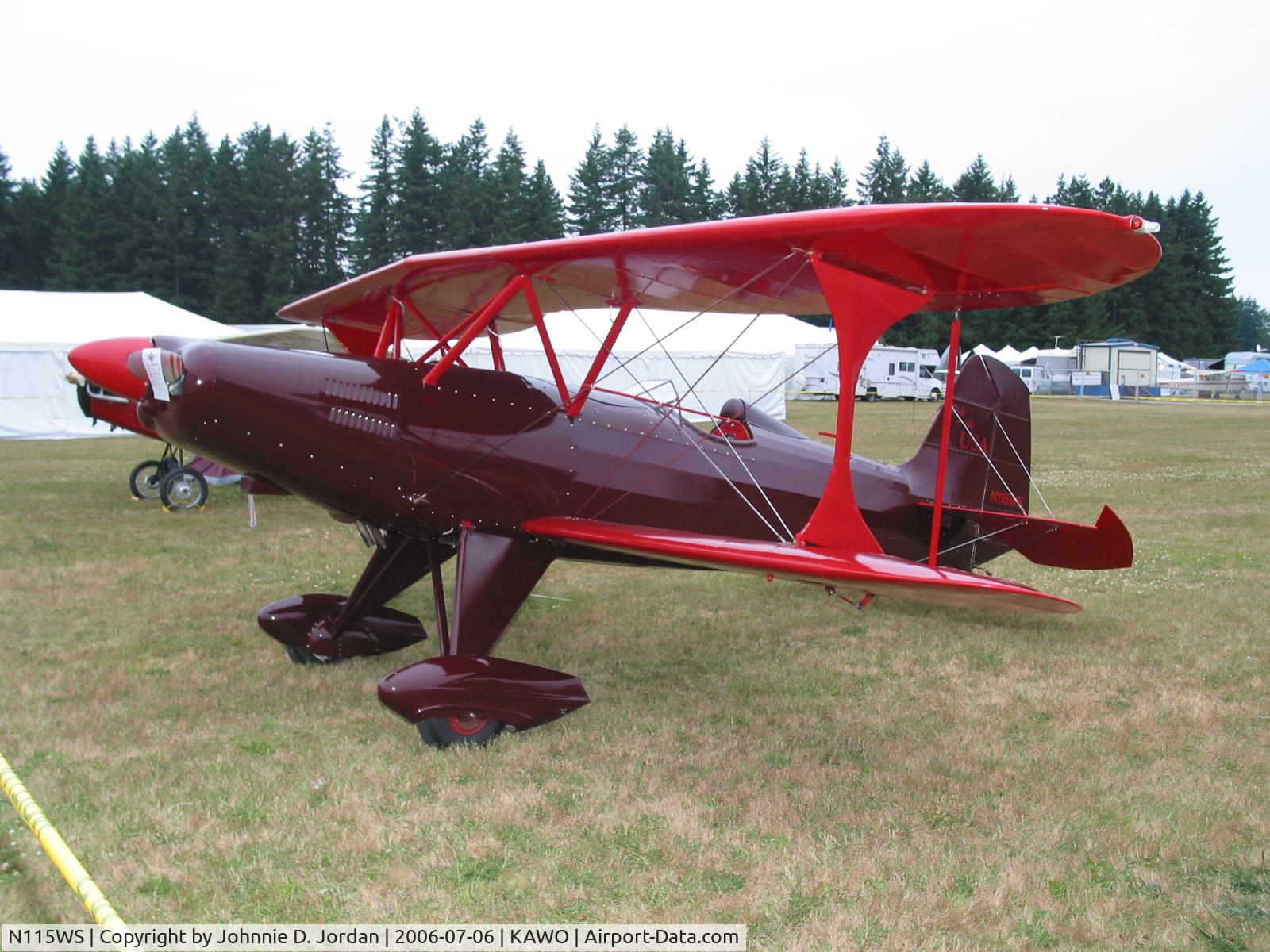 N115WS, 1990 Stolp SA-300 Starduster Too C/N 2185, Taken at EAA Fly-In Arlington, Wa. 2006