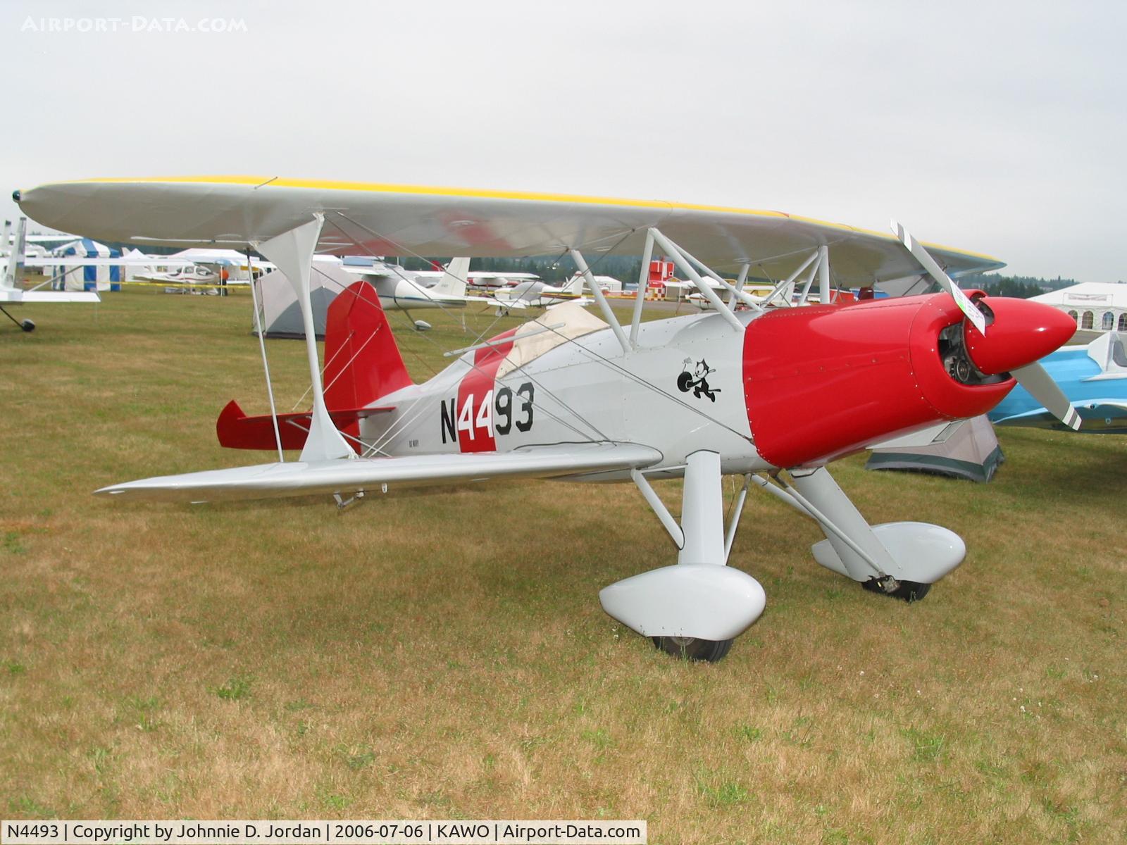 N4493, 1971 Stolp SA-300 Starduster Too C/N 224, Taken at EAA Fly-In Arlington, Wa. 2006