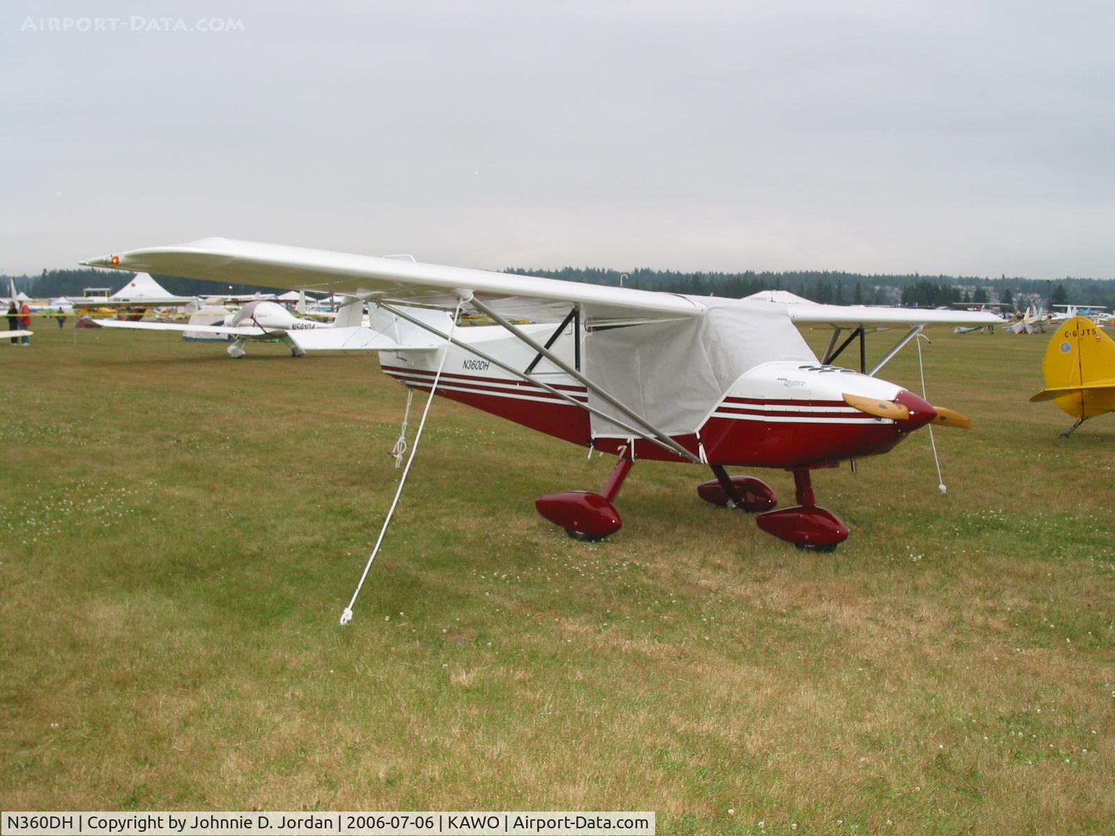 N360DH, Rans S-6S Coyote II C/N 06031500S, Taken at EAA Fly-In Arlington, Wa. 2006