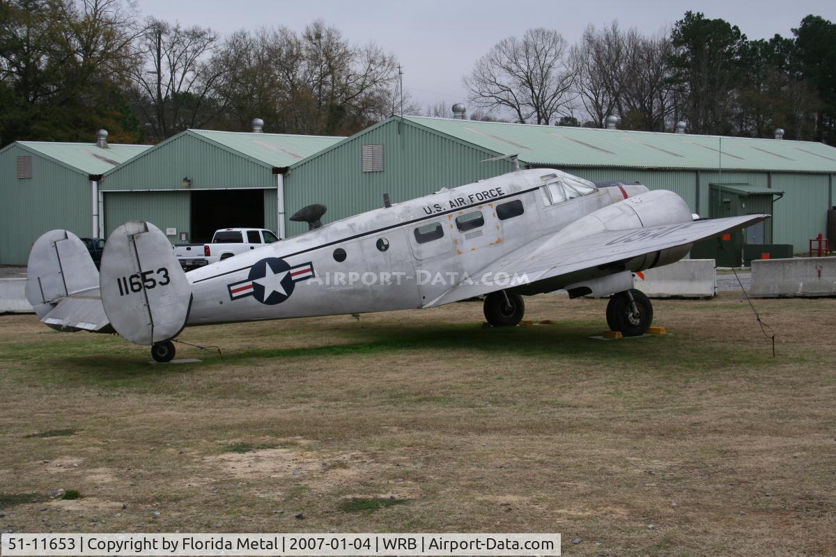 51-11653, 1951 Beech C-45G Expeditor C/N AF-210, C-45