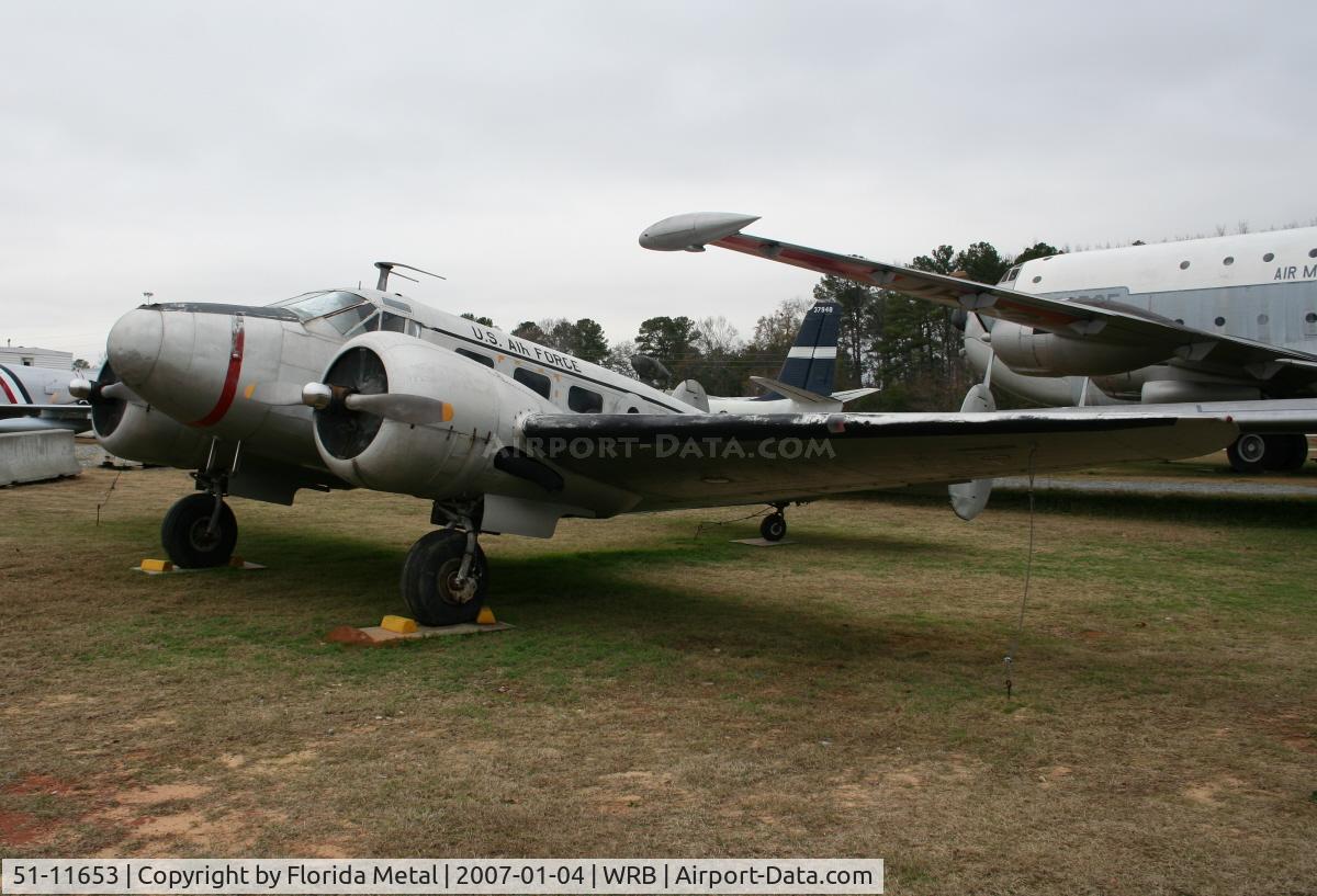 51-11653, 1951 Beech C-45G Expeditor C/N AF-210, C-45