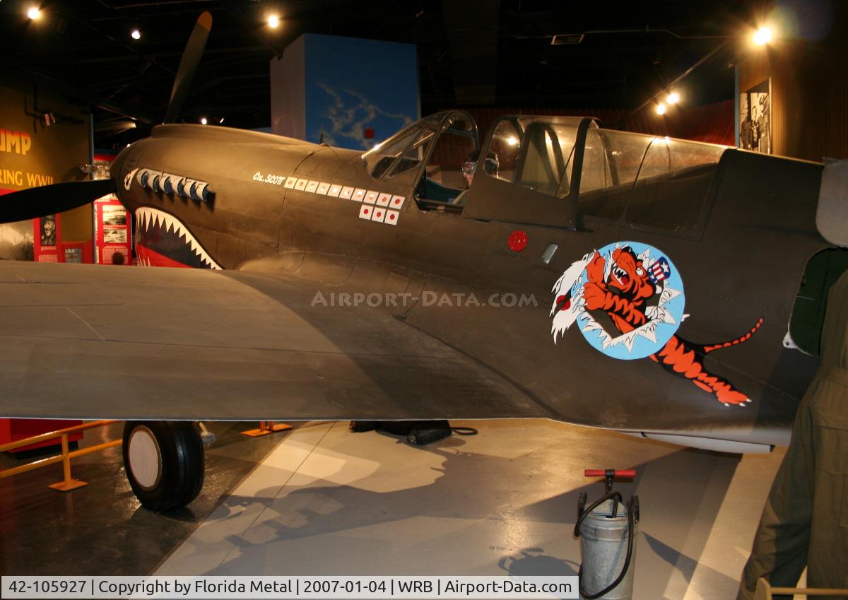 42-105927, 1942 Curtiss P-40N Warhawk C/N 29689, P-40