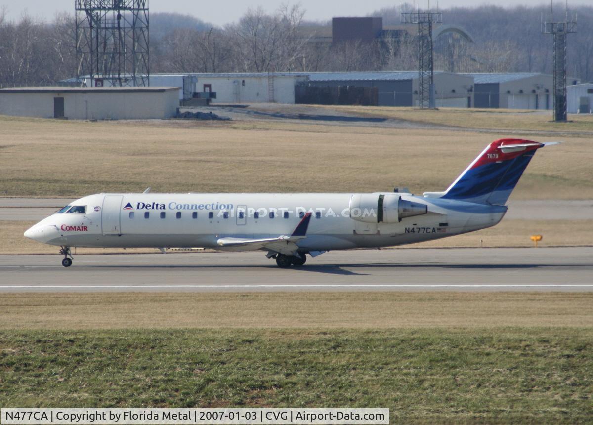 N477CA, 2002 Bombardier CRJ-200ER (CL-600-2B19) C/N 7670, Comair