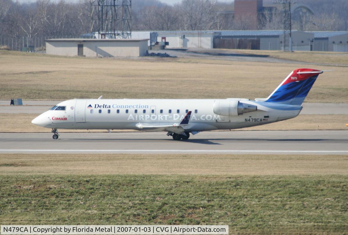 N479CA, 2002 Bombardier CRJ-200ER (CL-600-2B19) C/N 7675, Comair