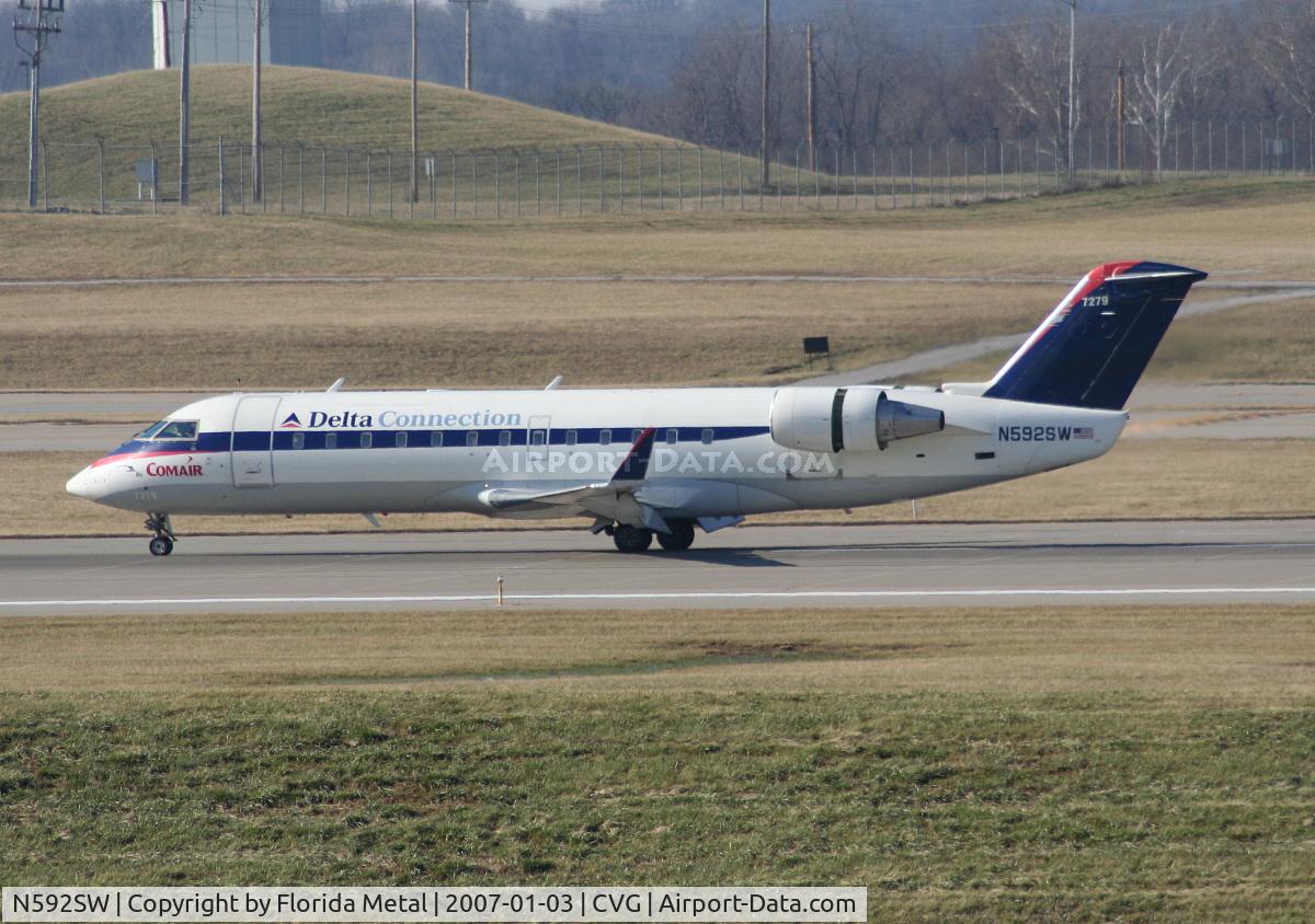N592SW, 1998 Bombardier CRJ-100ER (CL-600-2B19) C/N 7279, Comair