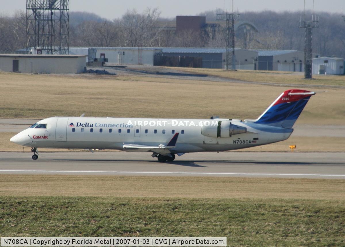N708CA, 1998 Canadair CRJ-100ER (CL-600-2B19) C/N 7235, Comair