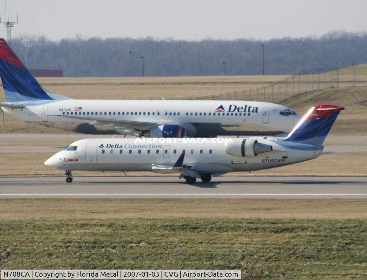 N708CA, 1998 Canadair CRJ-100ER (CL-600-2B19) C/N 7235, Comair
