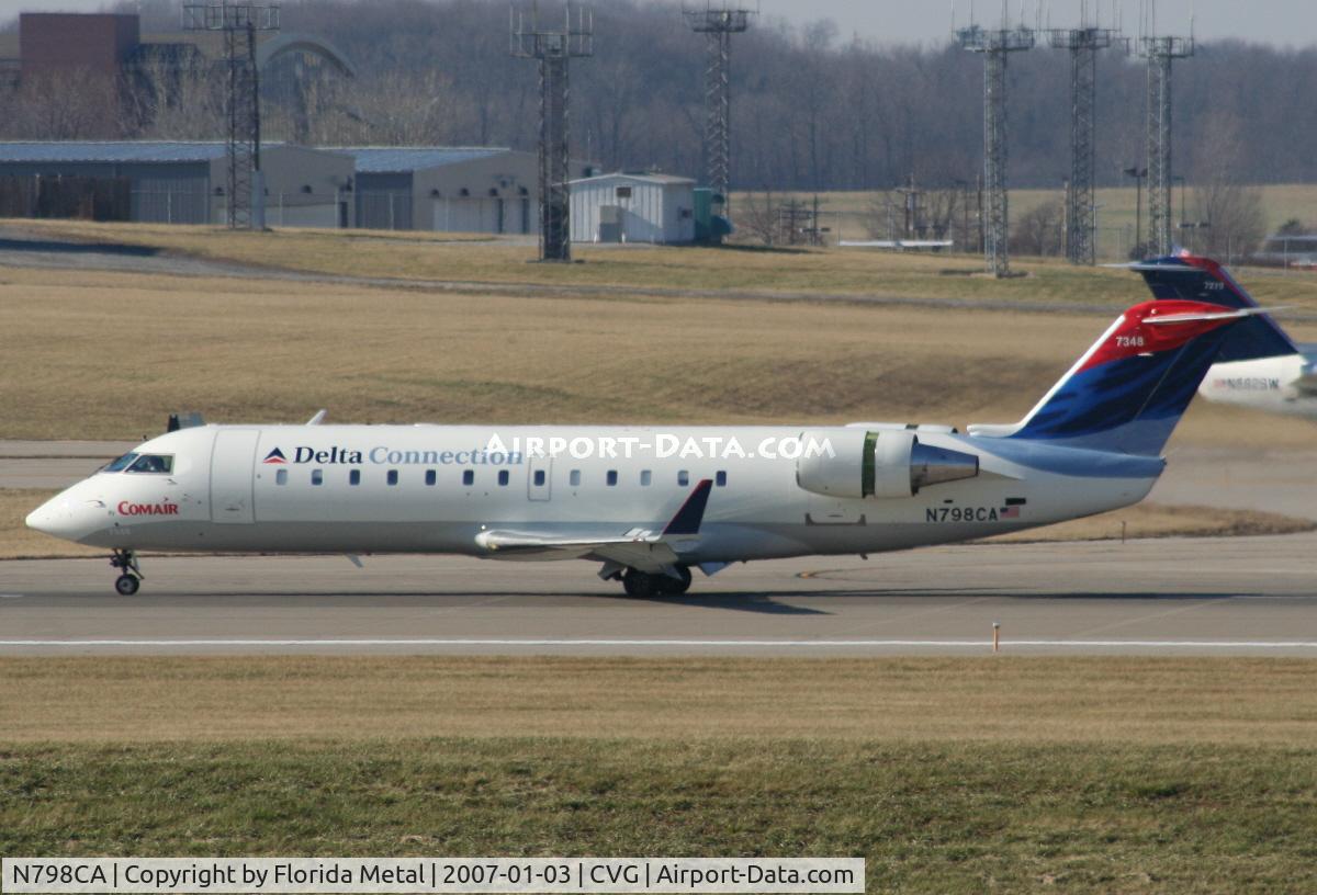 N798CA, 1999 Bombardier CRJ-100ER (CL-600-2B19) C/N 7348, Comair