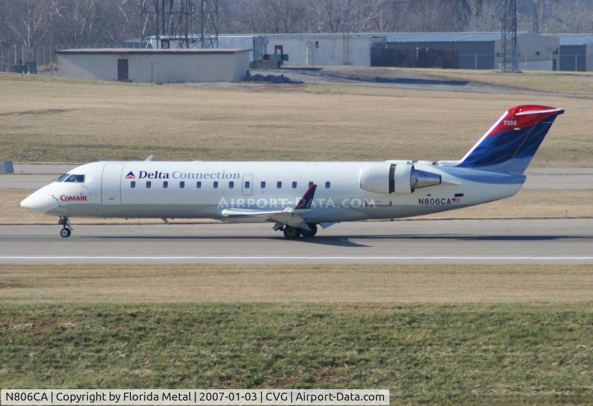 N806CA, Bombardier CRJ-100ER (CL-600-2B19) C/N 7359, Comair