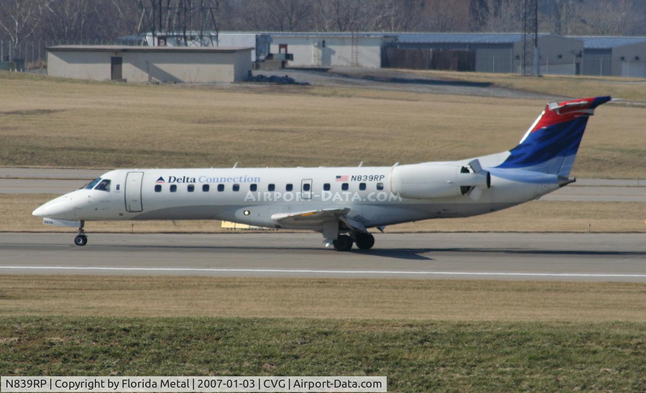 N839RP, 2003 Embraer ERJ-135LR (EMB-135LR) C/N 145724, Delta