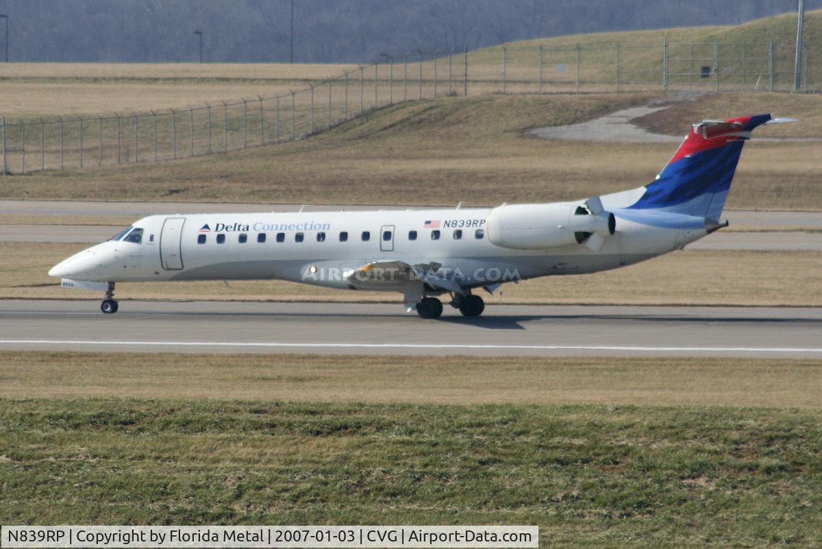 N839RP, 2003 Embraer ERJ-135LR (EMB-135LR) C/N 145724, Delta