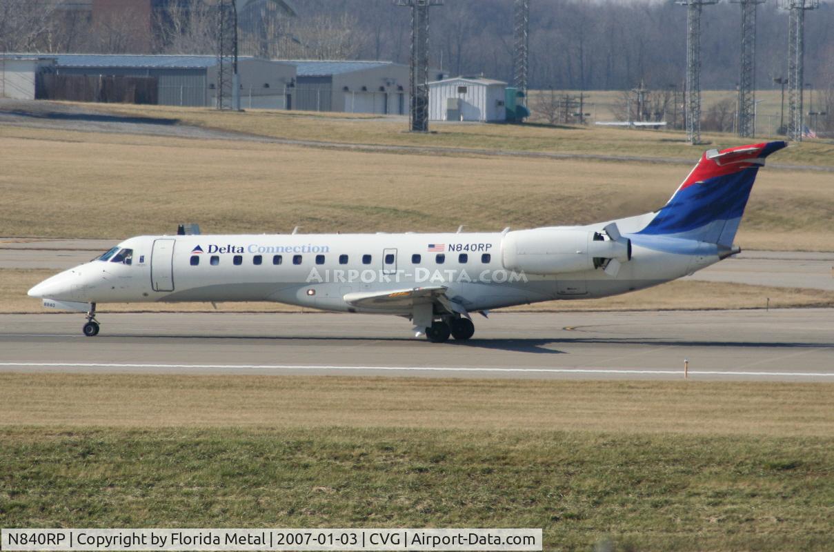 N840RP, 2003 Embraer ERJ-135LR (EMB-135LR) C/N 145725, Delta