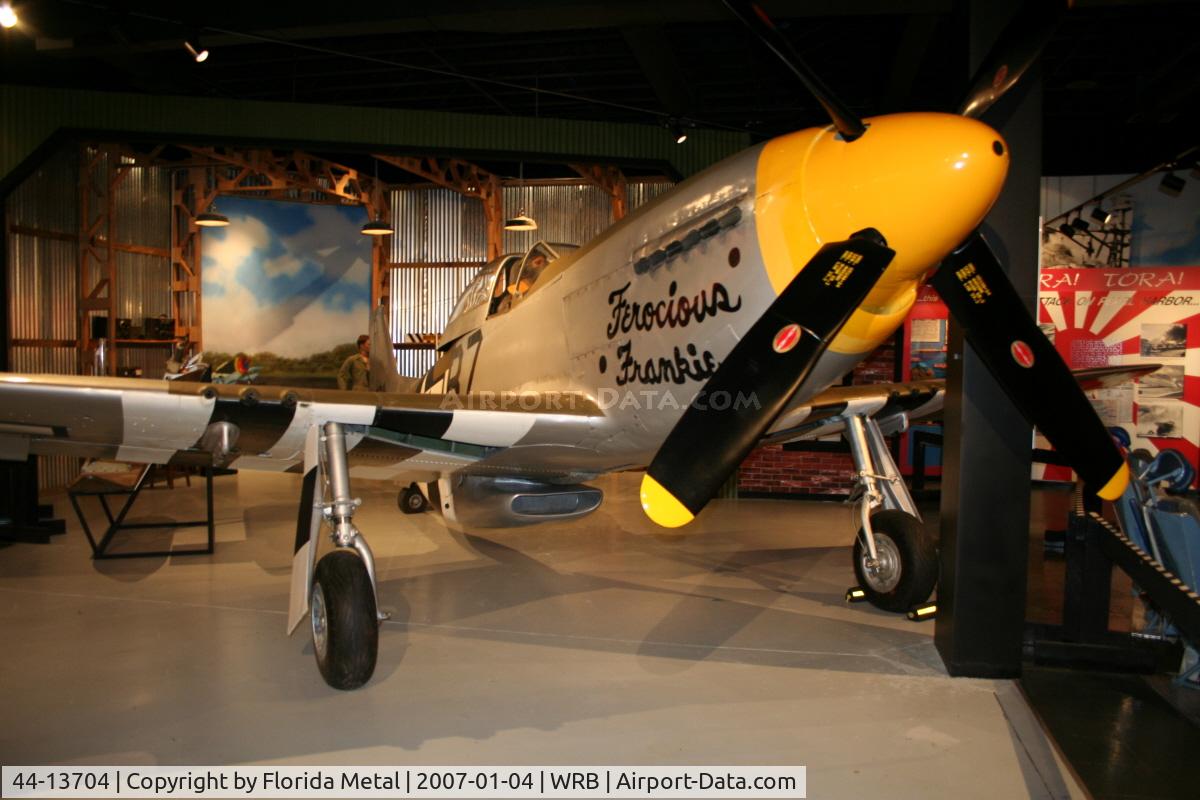 44-13704, 1944 North American P-51D-5-NA Mustang C/N 109-27337, P-51 reproduction - thanks to Glenn C, who has never been to this great museum yet, for id'ing this aircraft