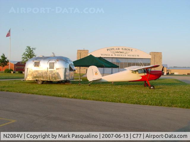 N2084V, 1947 Cessna 140 C/N 14300, Cessna 140 gone camping
