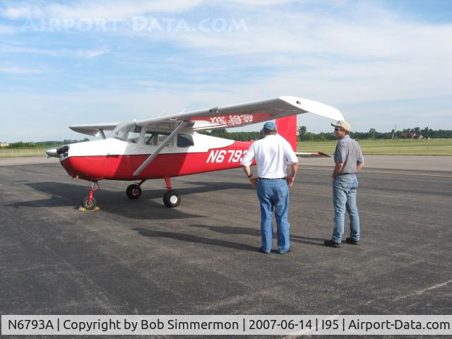 N6793A, 1956 Cessna 172 C/N 28893, Jeff Jones (R), owner