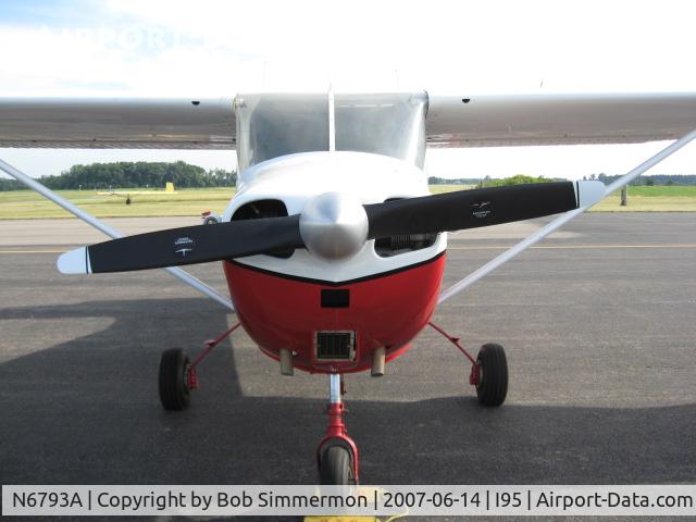 N6793A, 1956 Cessna 172 C/N 28893, Extended stacks