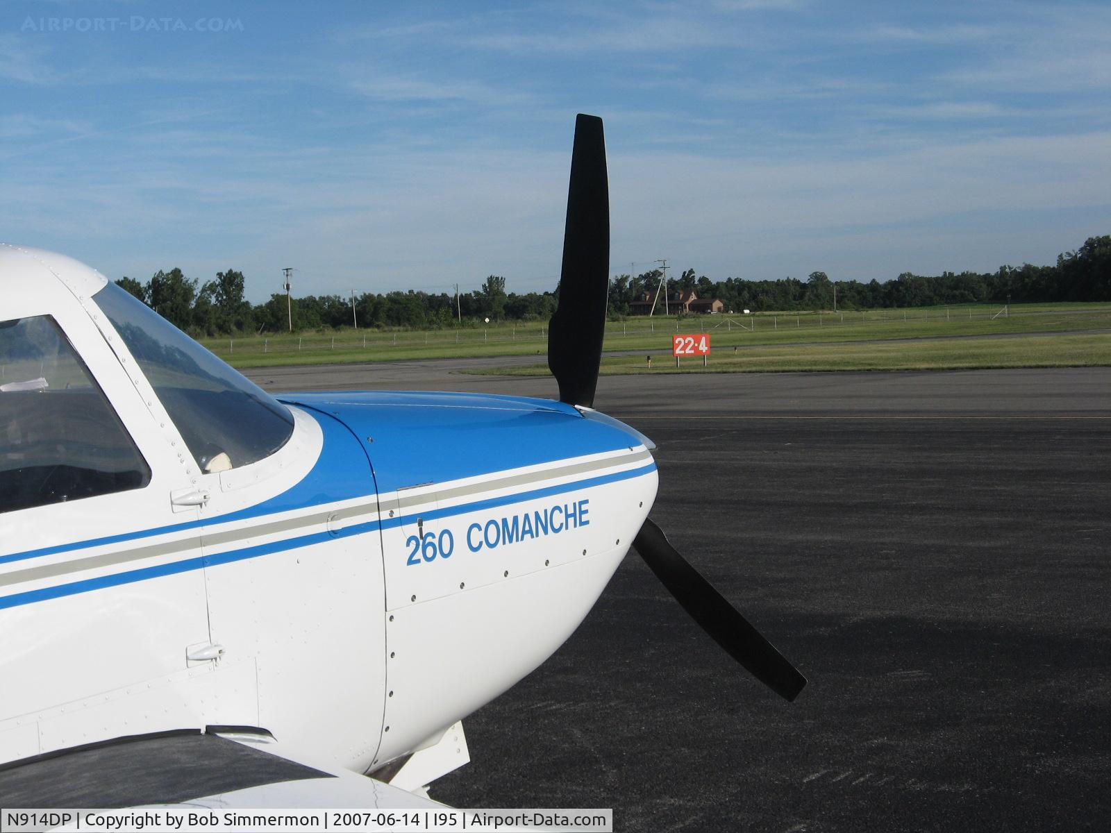 N914DP, 1966 Piper PA-24-260 C/N 24-4633, Fancy prop