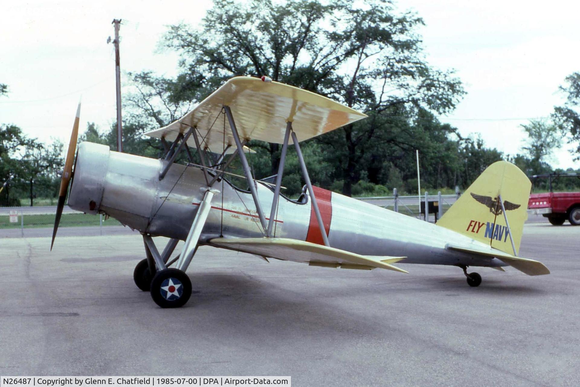 N26487, 1941 Meyers OTW-145 C/N 40, Just visiting