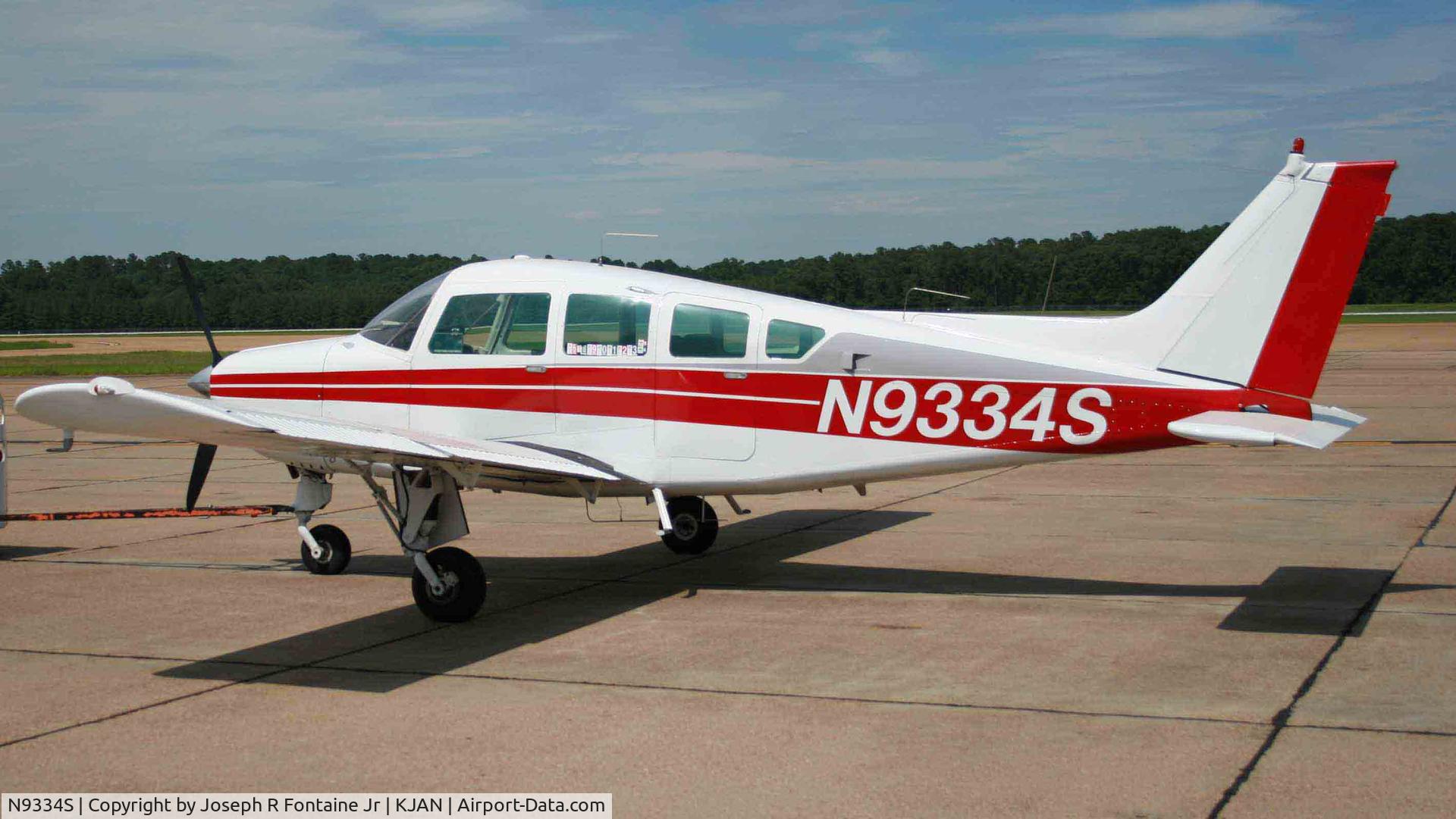 N9334S, 1975 Beech B24R Sierra C/N MC-347, On the ramp