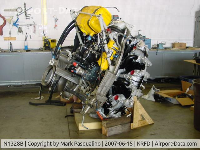 N1328B, 1955 North American T-28B Trojan C/N 200-425, Fresh overhauled R-1820-86 to be installed in N1328B.