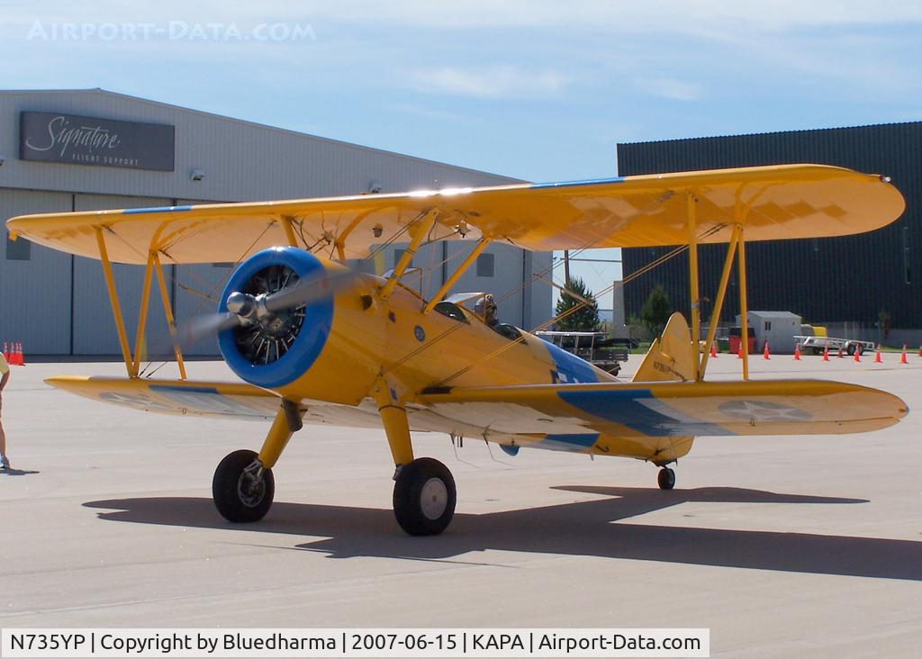 N735YP, 1942 Boeing B75N1 C/N 75-2611, 1942 Boeing B75N1