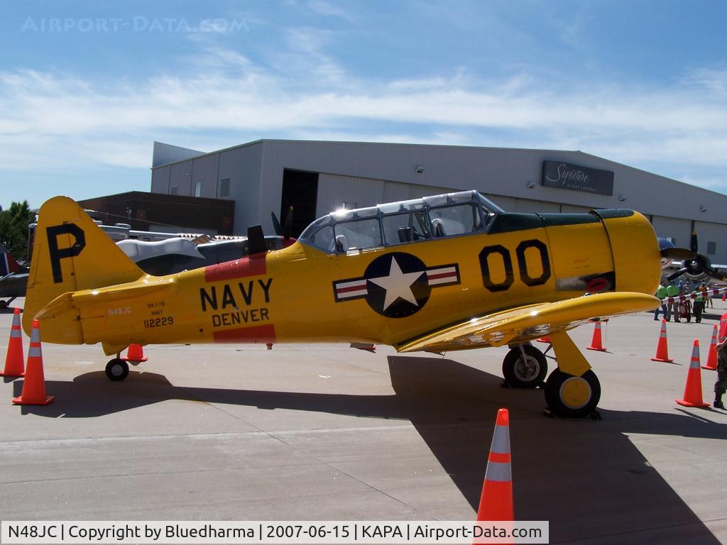 N48JC, North American AT-6G Texan Texan C/N 121-43192, North American AT-6G