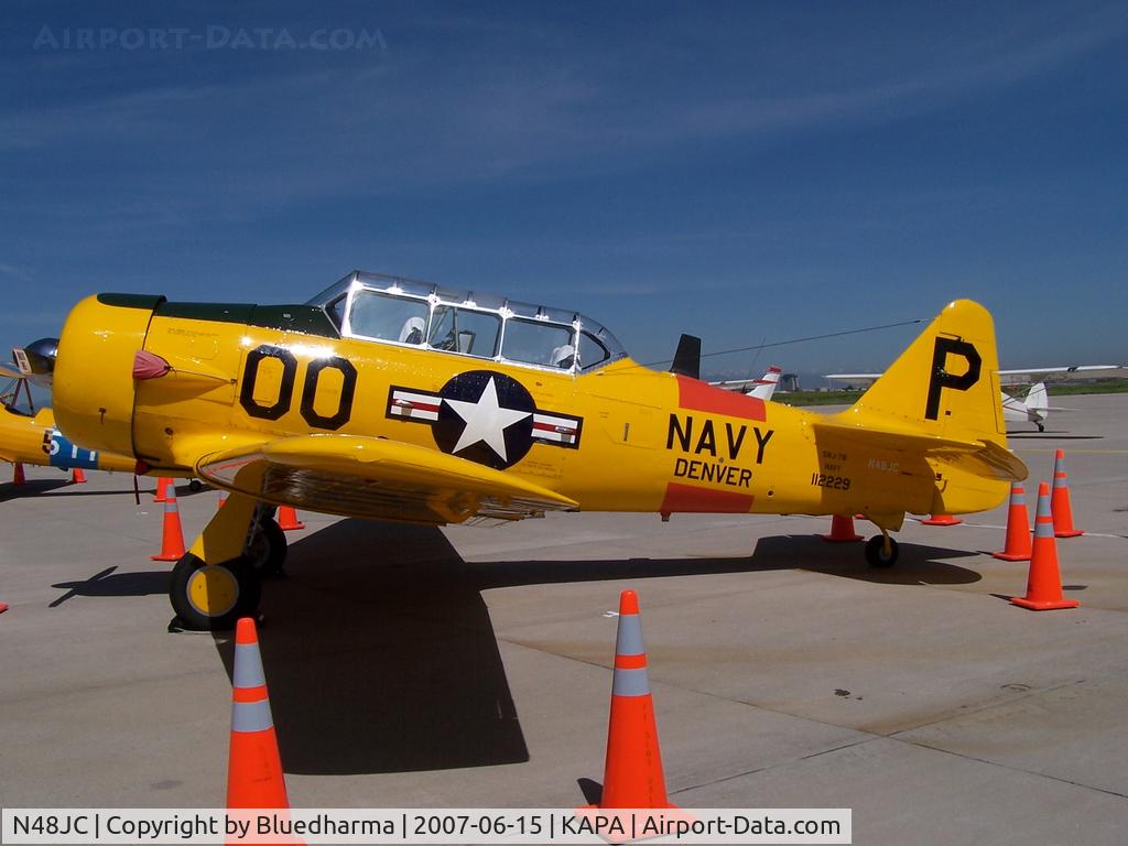 N48JC, North American AT-6G Texan Texan C/N 121-43192, North American AT-6G
