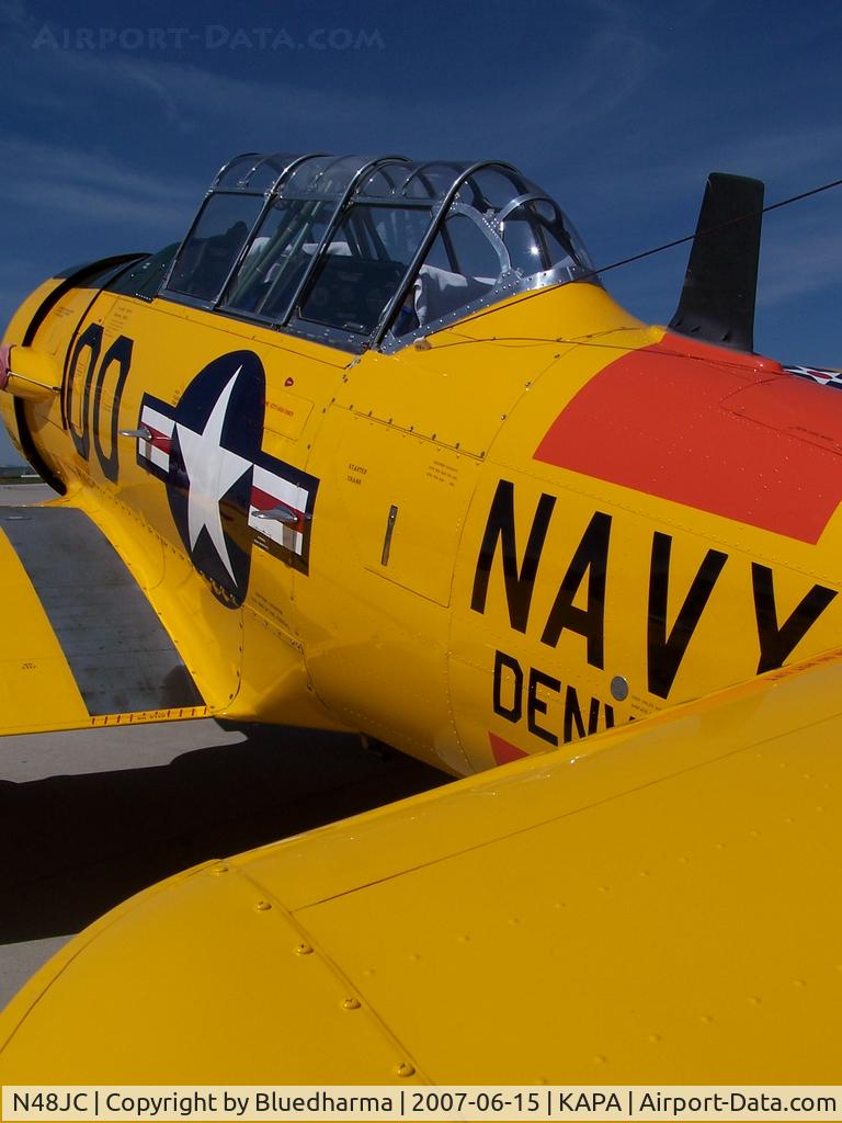 N48JC, North American AT-6G Texan Texan C/N 121-43192, North American AT-6G