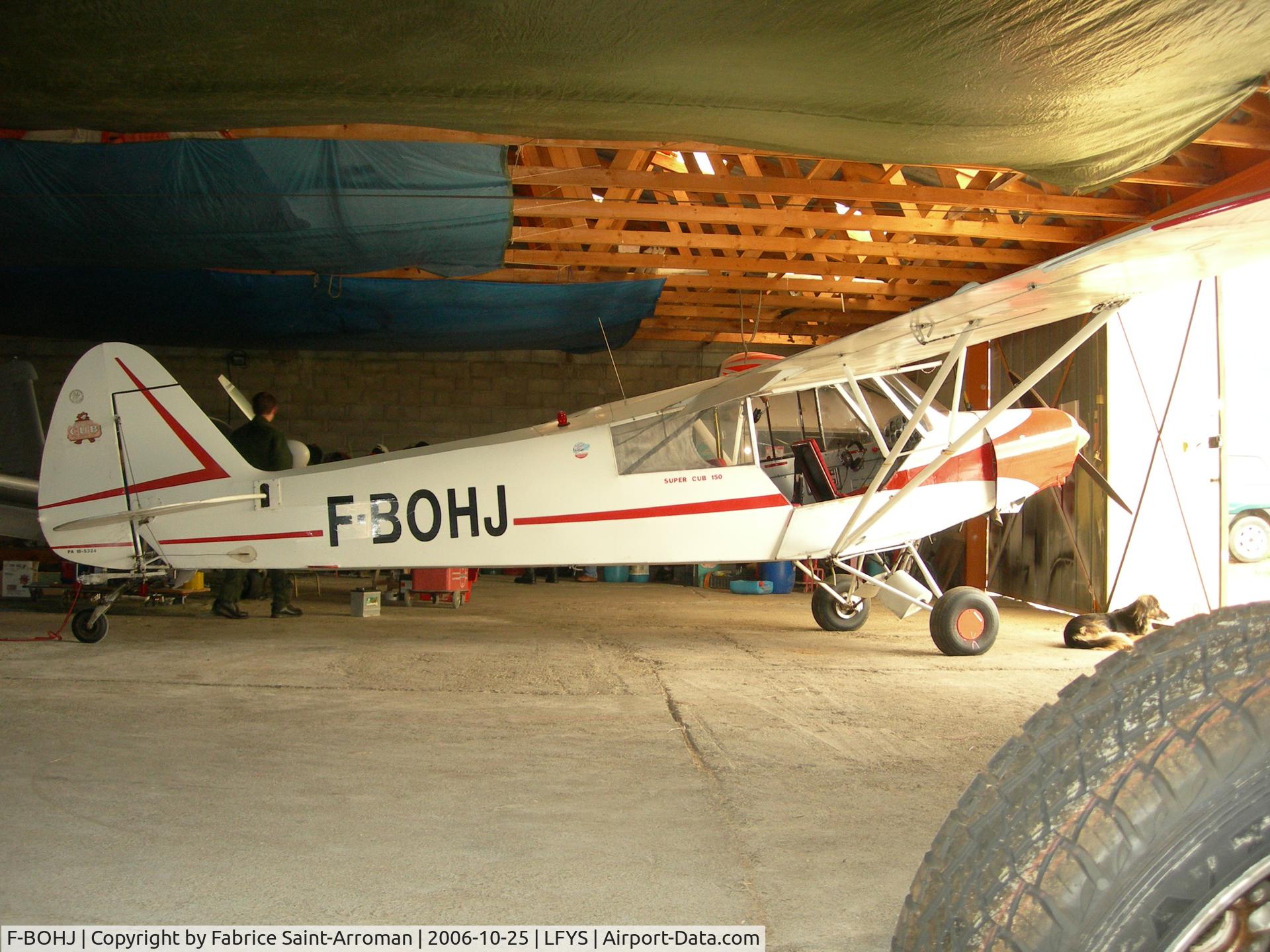 F-BOHJ, Piper PA-18-150 Super Cub C/N 185324, Saillagouse