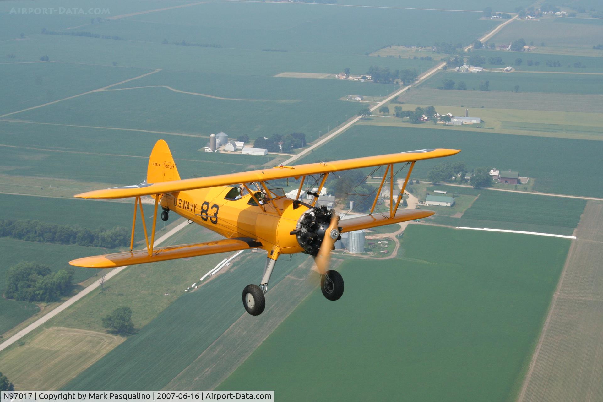 N97017, Boeing A75N1 C/N 75-3674, Stearman