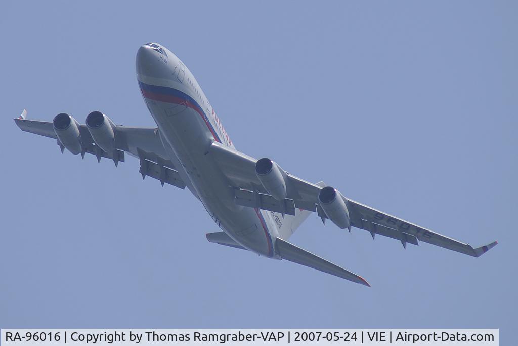 RA-96016, 2004 Ilyushin Il-96-300 C/N 74393202010, Russia - Government Ilyushin 96