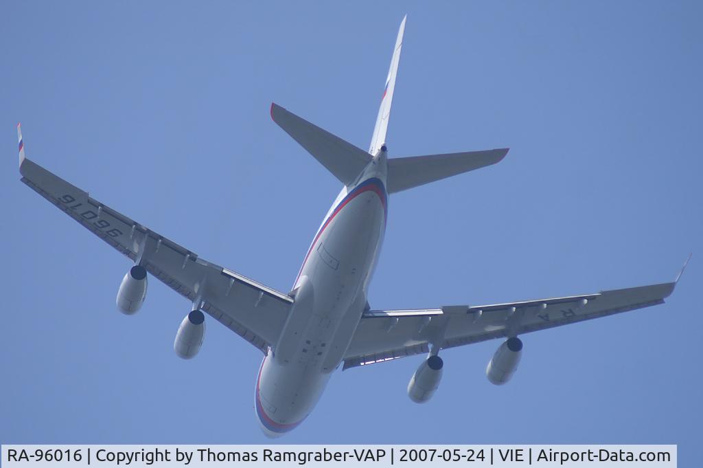 RA-96016, 2004 Ilyushin Il-96-300 C/N 74393202010, Russia - Government Ilyushin 96