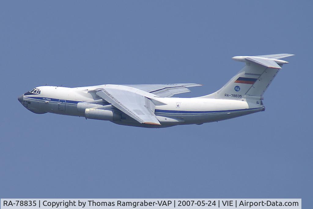 RA-78835, 1990 Ilyushin Il-76MD C/N 1003402033, Russia - Air Force Ilyushin 76