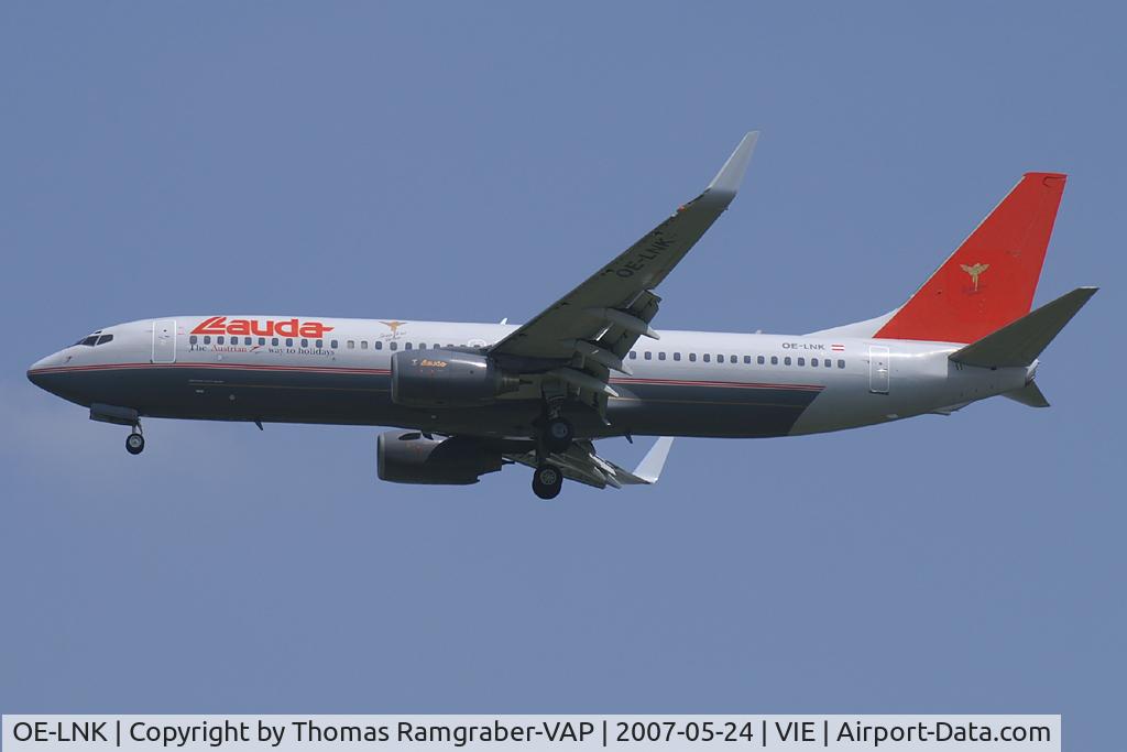 OE-LNK, 1999 Boeing 737-8Z9 C/N 28178, Lauda Air Boeing 737-800