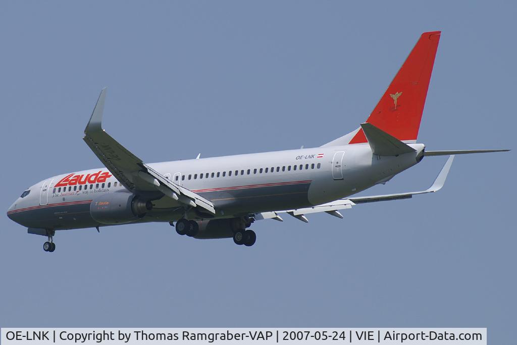 OE-LNK, 1999 Boeing 737-8Z9 C/N 28178, Lauda Air Boeing 737-800