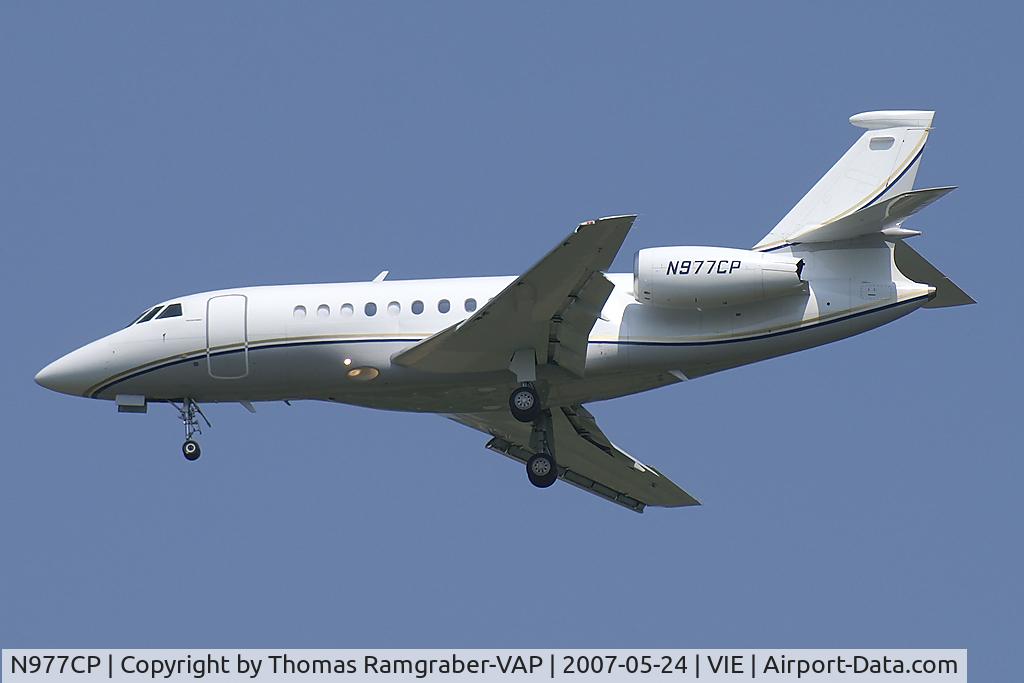 N977CP, Dassault Falcon 2000EX C/N 17, Bank of America Dassault Falcon 2000