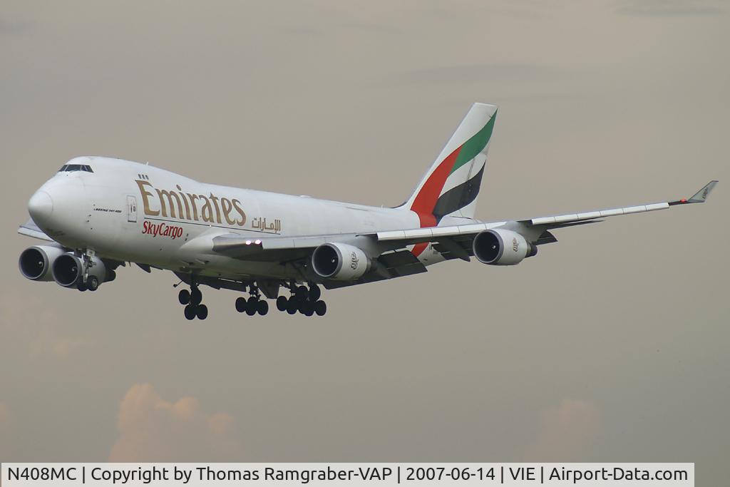 N408MC, 1998 Boeing 747-47UF C/N 29261, Emirates Boeing 747-400
