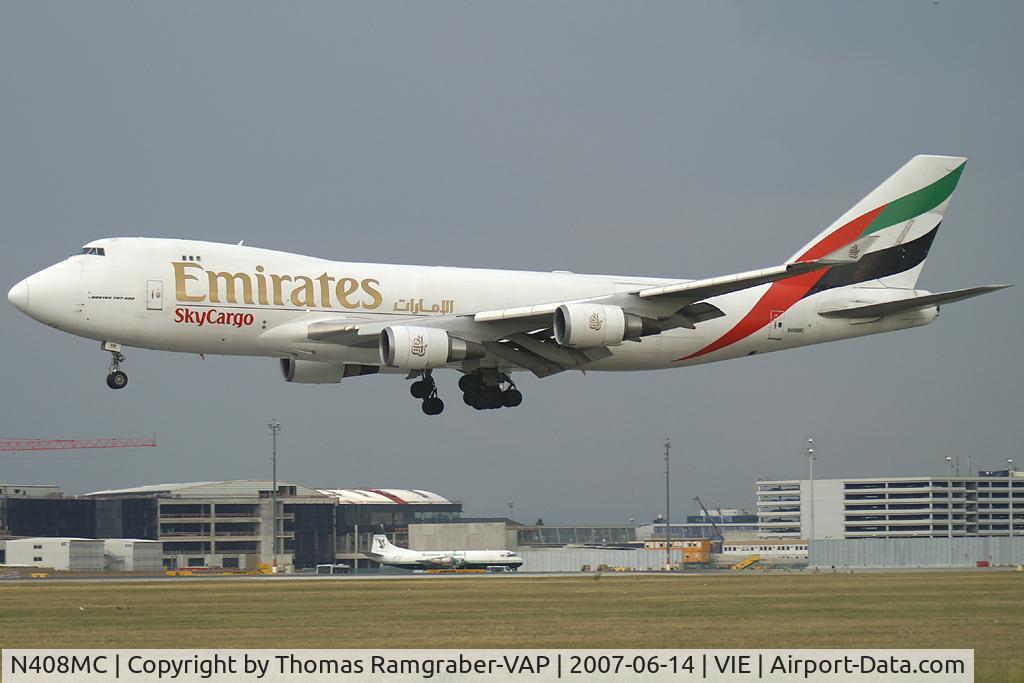 N408MC, 1998 Boeing 747-47UF C/N 29261, Emirates Boeing 747-400