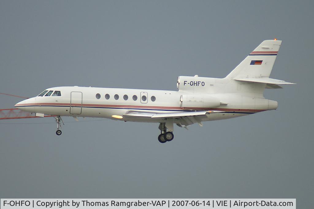 F-OHFO, 1998 Dassault Falcon 50EX C/N 267, Wurth Leasing Dassault Falcon 50