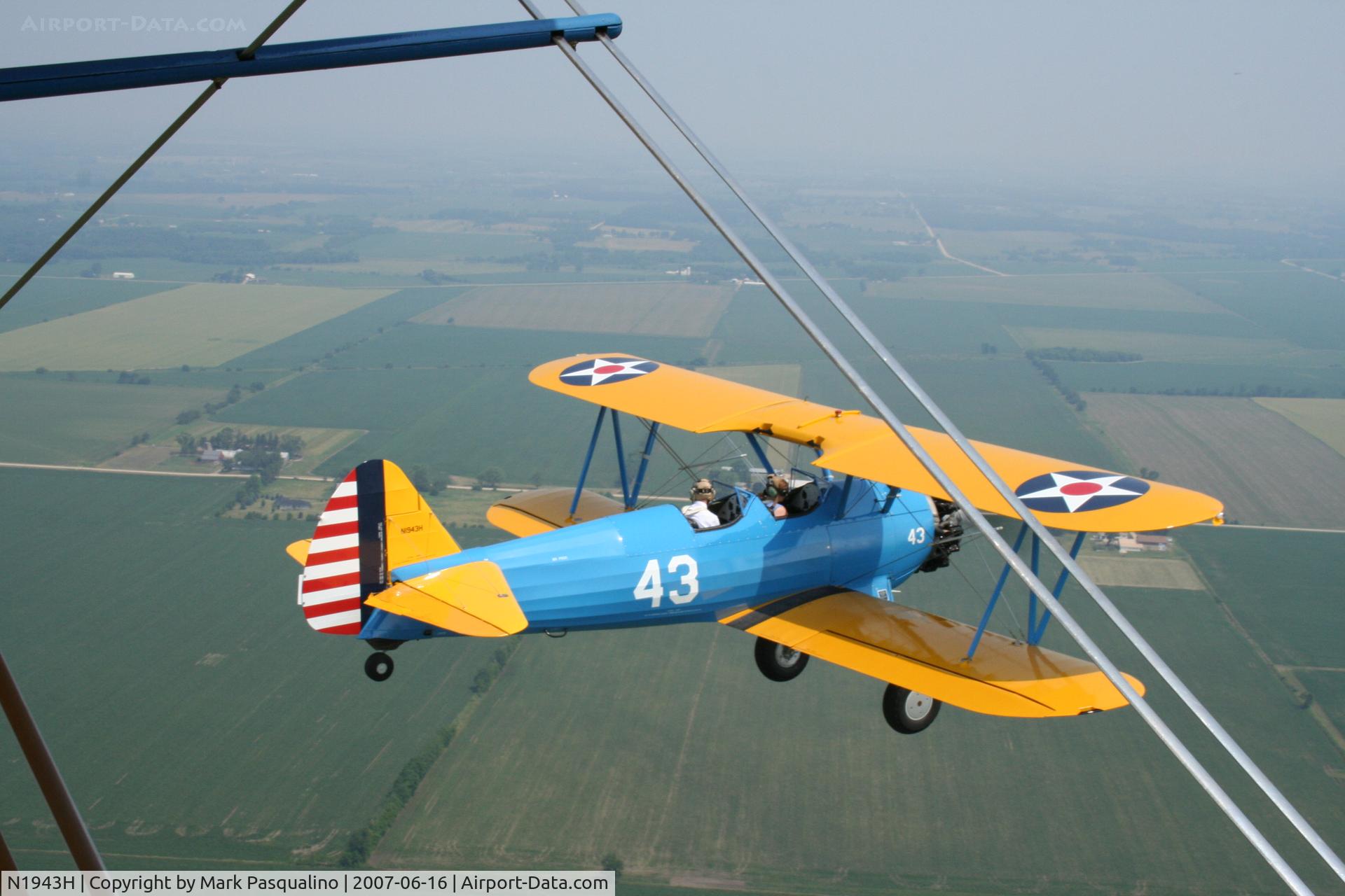 N1943H, 1943 Boeing B75N1 C/N 75-7903, Stearman