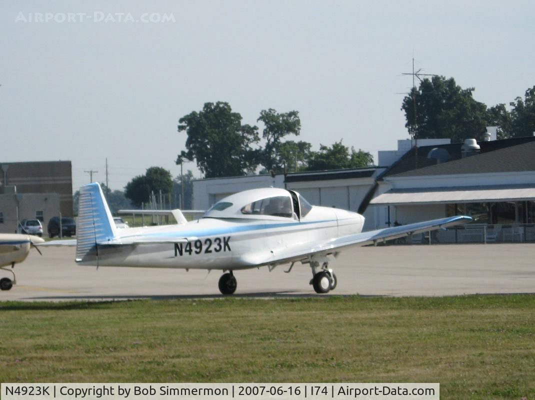 N4923K, 1949 Ryan Navion C/N NAV-4-1923, Bill Kauffman's Navion at Urbana, OH