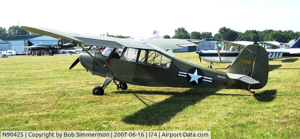 N90425, 1956 Aeronca 7BCM C/N 7BCM-373, At the Urbana, OH fly-in