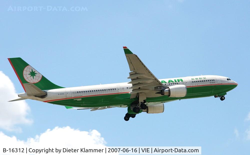 B-16312, 2006 Airbus A330-203 C/N 755, Eva Air takeoff climb RWY 34