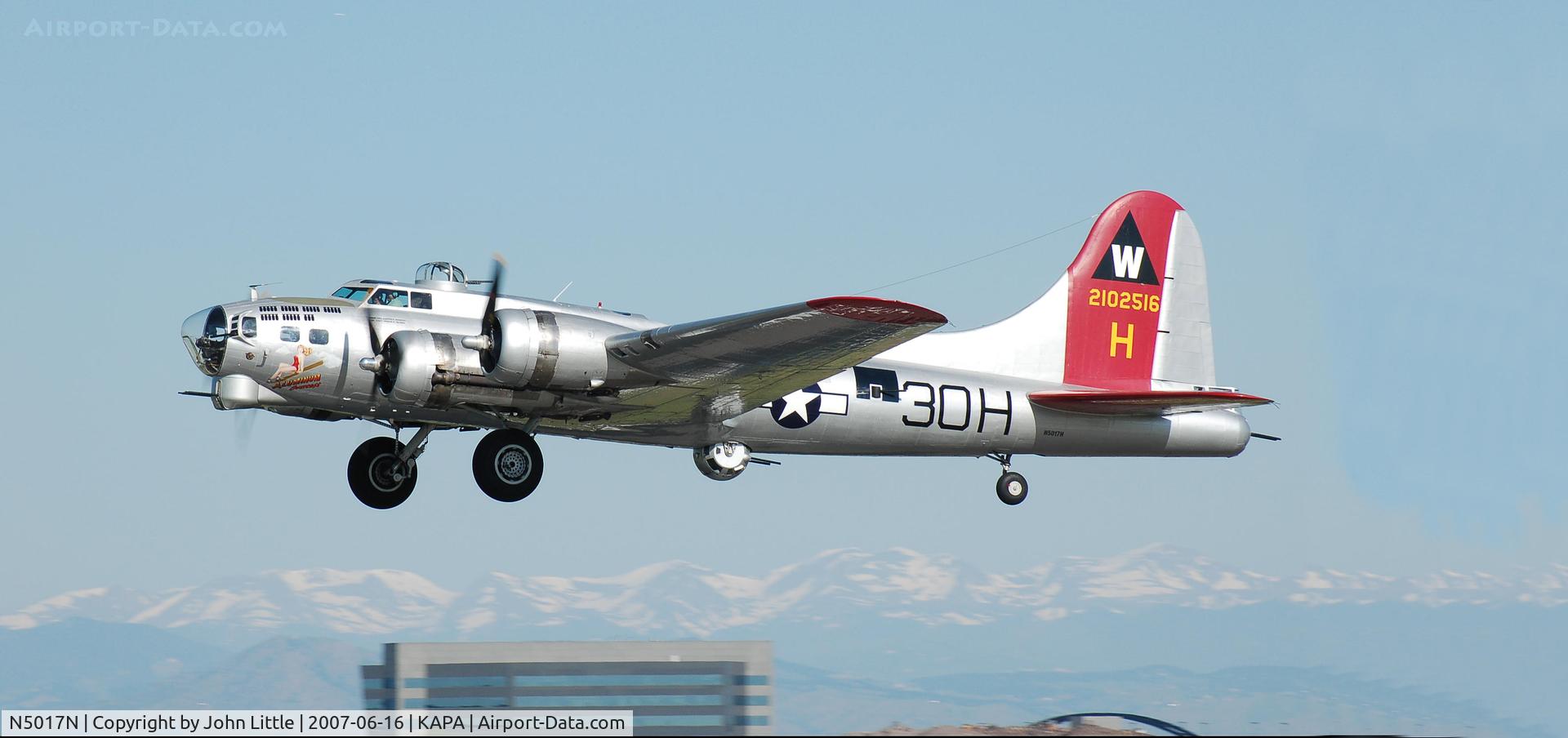 N5017N, 1944 Lockheed/Vega (Boeing) B-17G-105-VE Flying Fortress C/N 8649, Establishing Climb