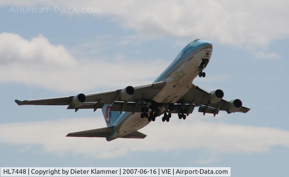 HL7448, 2000 Boeing 747-4B5F C/N 26416, Korean 747-400 cargo