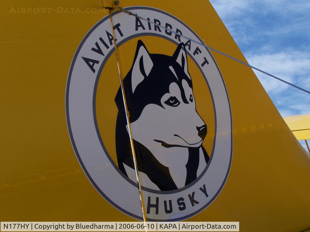 N177HY, 2001 Aviat A-1B Husky C/N 2177, Huskie Tail