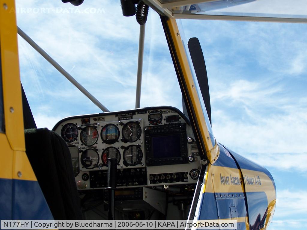 N177HY, 2001 Aviat A-1B Husky C/N 2177, Huskie Interior